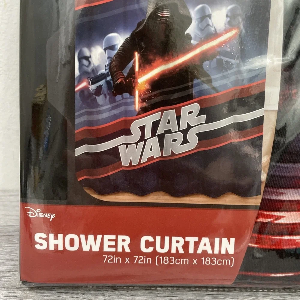 Disney Star Wars shower curtain 72